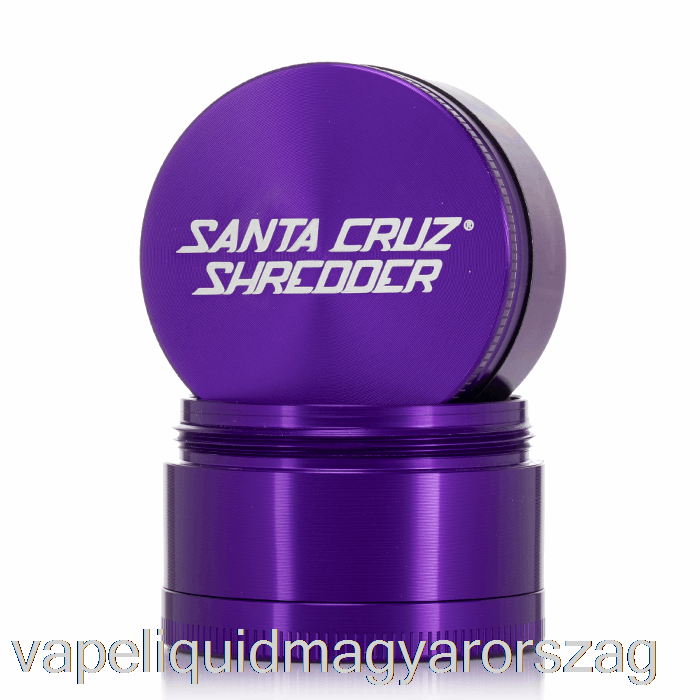 Santa Cruz Iratmegsemmisítő 2,2 Hüvelykes Közepes 4 Darabos Daráló Lila (53 Mm) Vape Folyadék